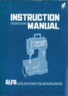 Alfa 950.pdf sewing machine manual image preview