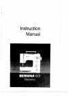 Bernina 1001.pdf sewing machine manual image preview