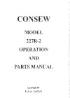 Consew 227R-2.pdf sewing machine manual image preview