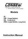Consew 29.pdf sewing machine manual image preview