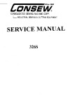 Consew 326S.pdf sewing machine manual image preview