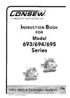 Consew 693.pdf sewing machine manual image preview