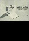 Elna LOTUS-SEWING-GUIDE-GERMAN.pdf sewing machine manual image preview