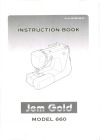 Janome JEM-GOLD-MODEL-660.pdf sewing machine manual image preview