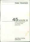 Kenmore FRISTER-ROSSMANN-45-MARK-III.pdf sewing machine manual image preview