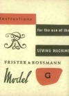 Kenmore FRISTER-ROSSMANN-MODEL-G.pdf sewing machine manual image preview