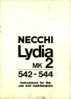 Necchi 542-544.pdf sewing machine manual image preview