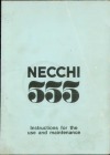 Necchi 555.pdf sewing machine manual image preview