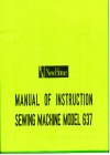 New_Home 637.pdf sewing machine manual image preview
