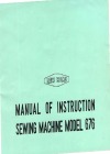 New_Home 676.pdf sewing machine manual image preview
