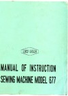New_Home 677.pdf sewing machine manual image preview