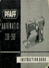 Pfaff 230-260.pdf sewing machine manual image preview