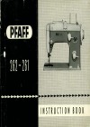 Pfaff 262-261.pdf sewing machine manual image preview
