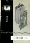 Pfaff 91.pdf sewing machine manual image preview