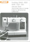 Pfaff HOBBY-340-521-541-721-741.pdf sewing machine manual image preview