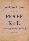 Pfaff k_and_l.pdf sewing machine manual image preview