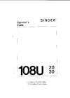 Singer 108U20_U30.pdf sewing machine manual image preview