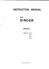 Singer 1191D200A_258A_300A_558A.pdf sewing machine manual image preview
