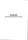 Singer 12W221.pdf sewing machine manual image preview