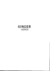 Singer 142W25.pdf sewing machine manual image preview