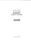 Singer 16U288.pdf sewing machine manual image preview