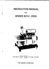 Singer 831U_832U.pdf sewing machine manual image preview