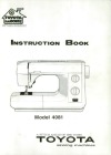 Toyota 4081.pdf sewing machine manual image preview