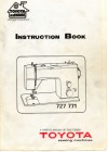 Toyota 727-771.pdf sewing machine manual image preview