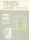 Toyota SEW-MATIC-Z350.pdf sewing machine manual image preview