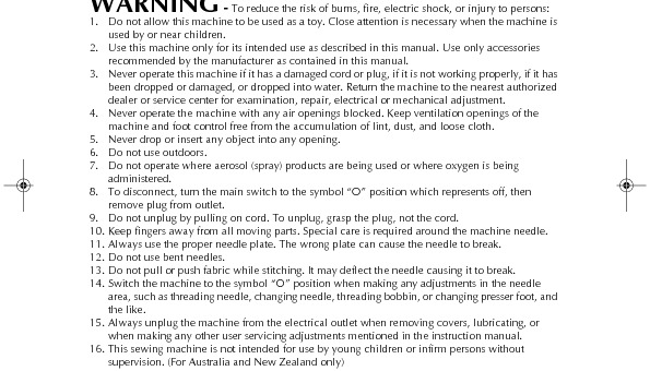 Brother EX_660 Sewing Machine Instruction Manual for Download $9.99 PDF