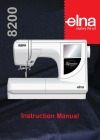 Elna 8200.pdf sewing machine manual image preview
