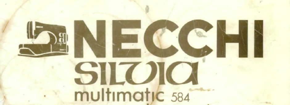 Necchi Silvia Maximatic 586 Manually